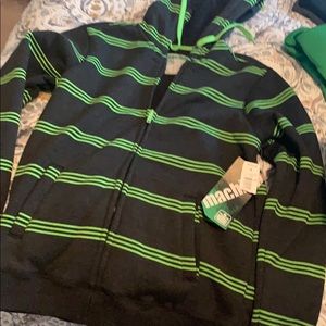 Young adults/boys zip up hoodie